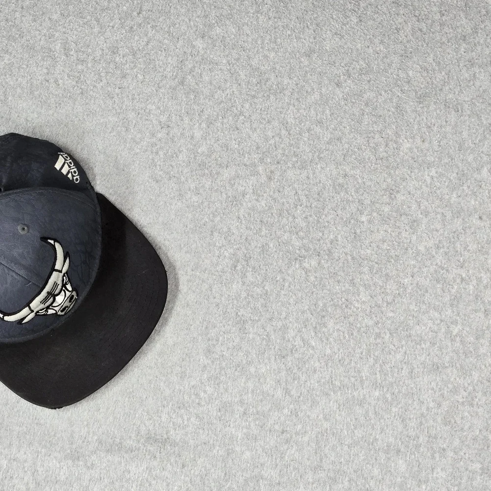 Chicago Bulls Men Baseball Cap OS Black Adidas Curved Snapback